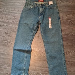 Arizona Relaxed Straight Jeans NWT 32x30